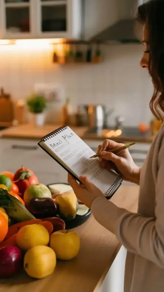 Prepared meals in glass containers on a counter